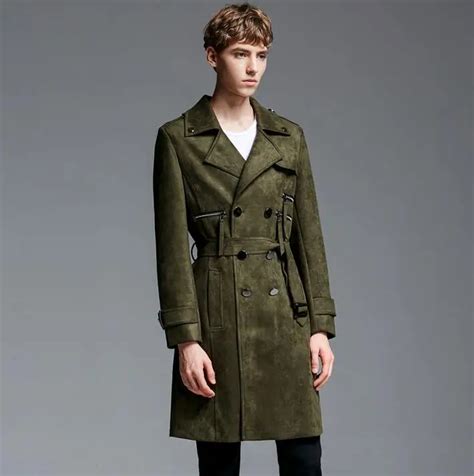 hermes deerskin coat mens|Trench coat .